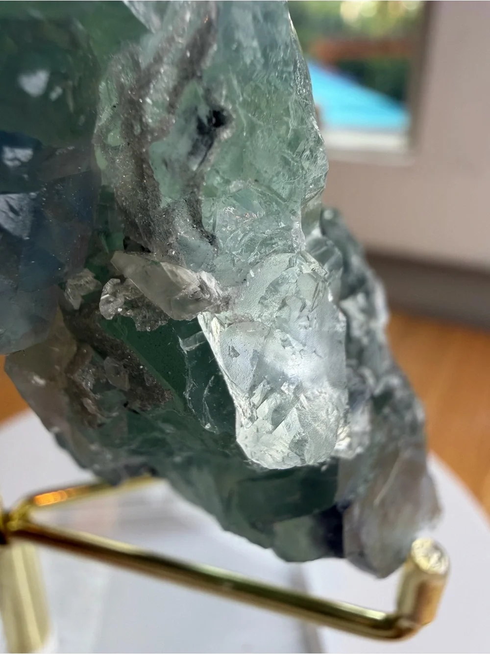 Natural Blue Green Fluorite Crystal Specimen – Fujian Province, China